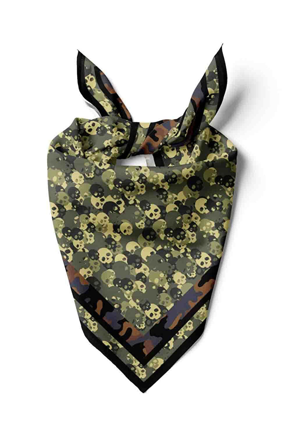 C111 Modabutik Köpek Bandanası Haki 50x50