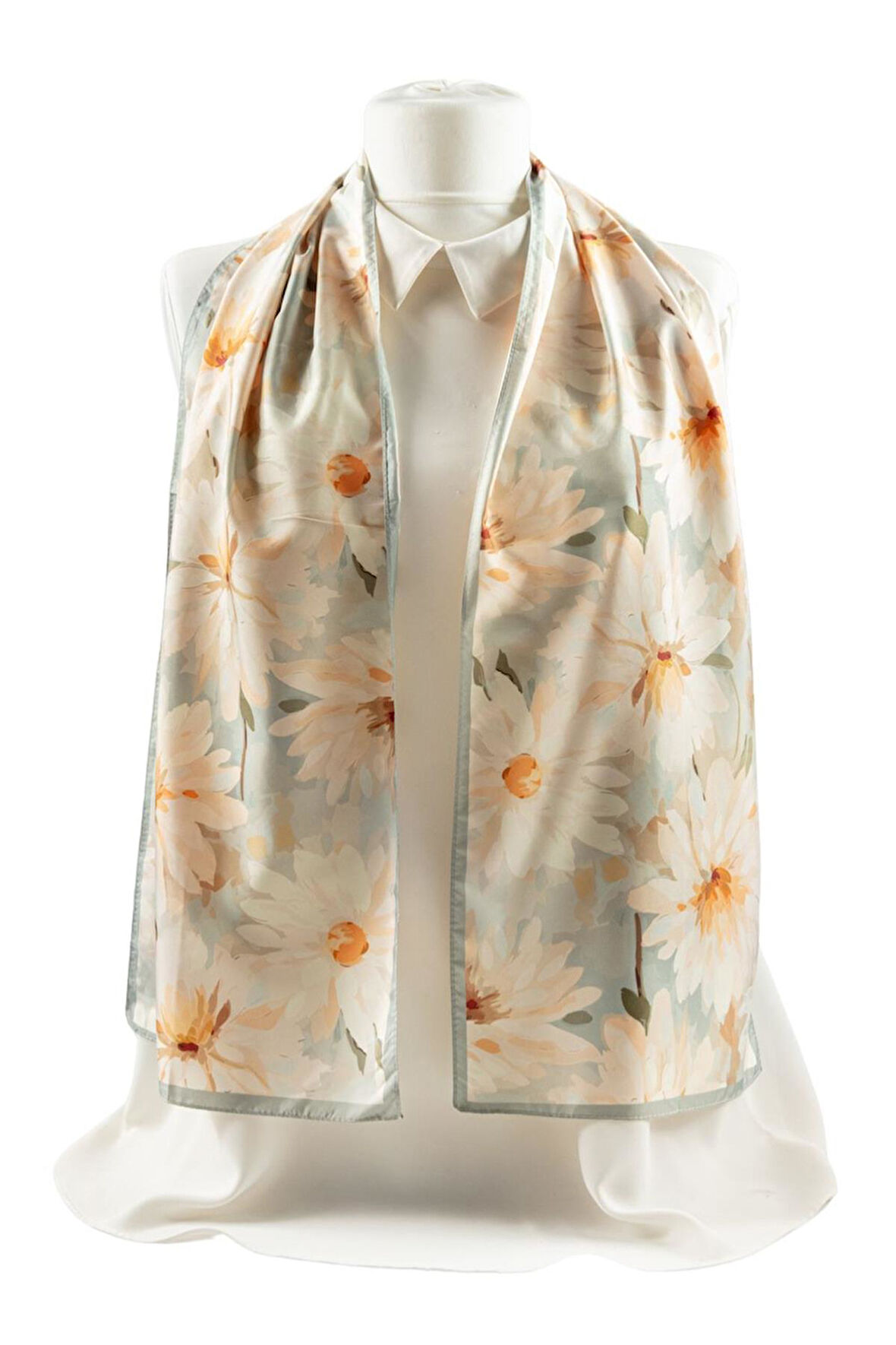 Modabutik Çiçek Desenli Fular