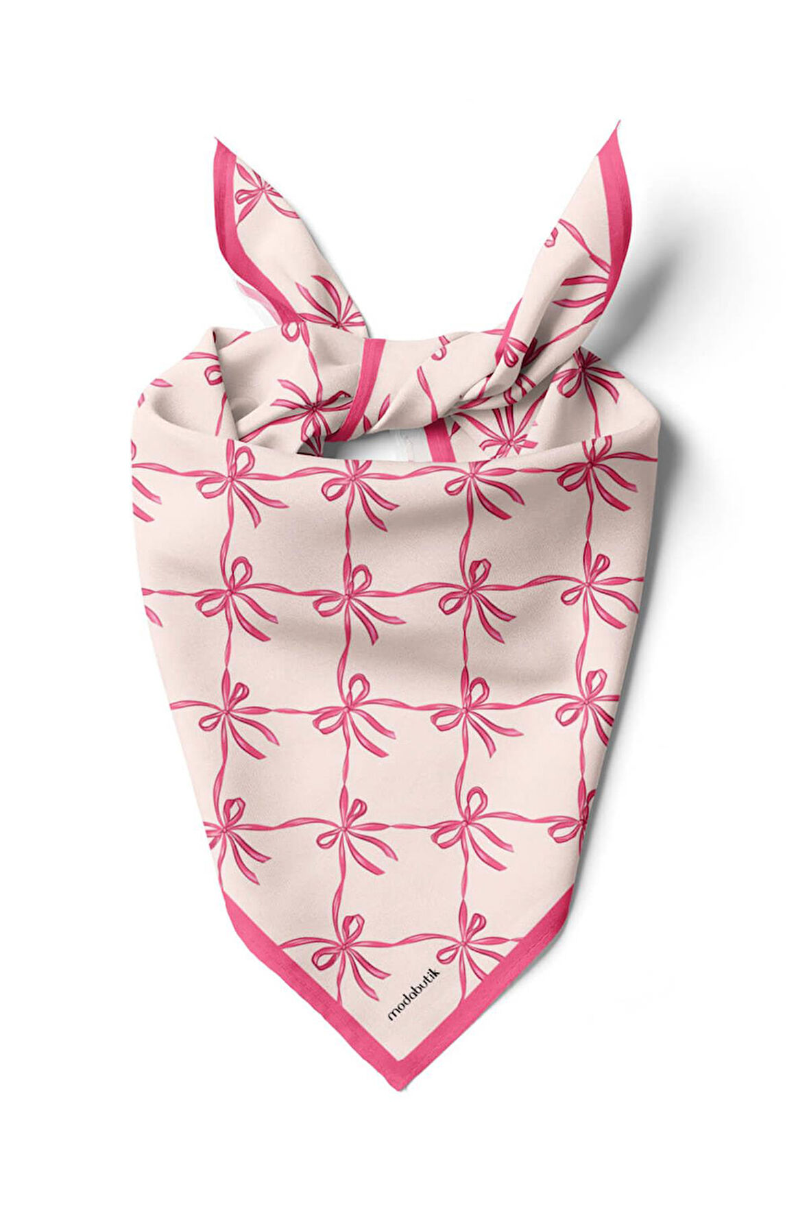 A20 Modabutik Fiyonk Desenli Bandana