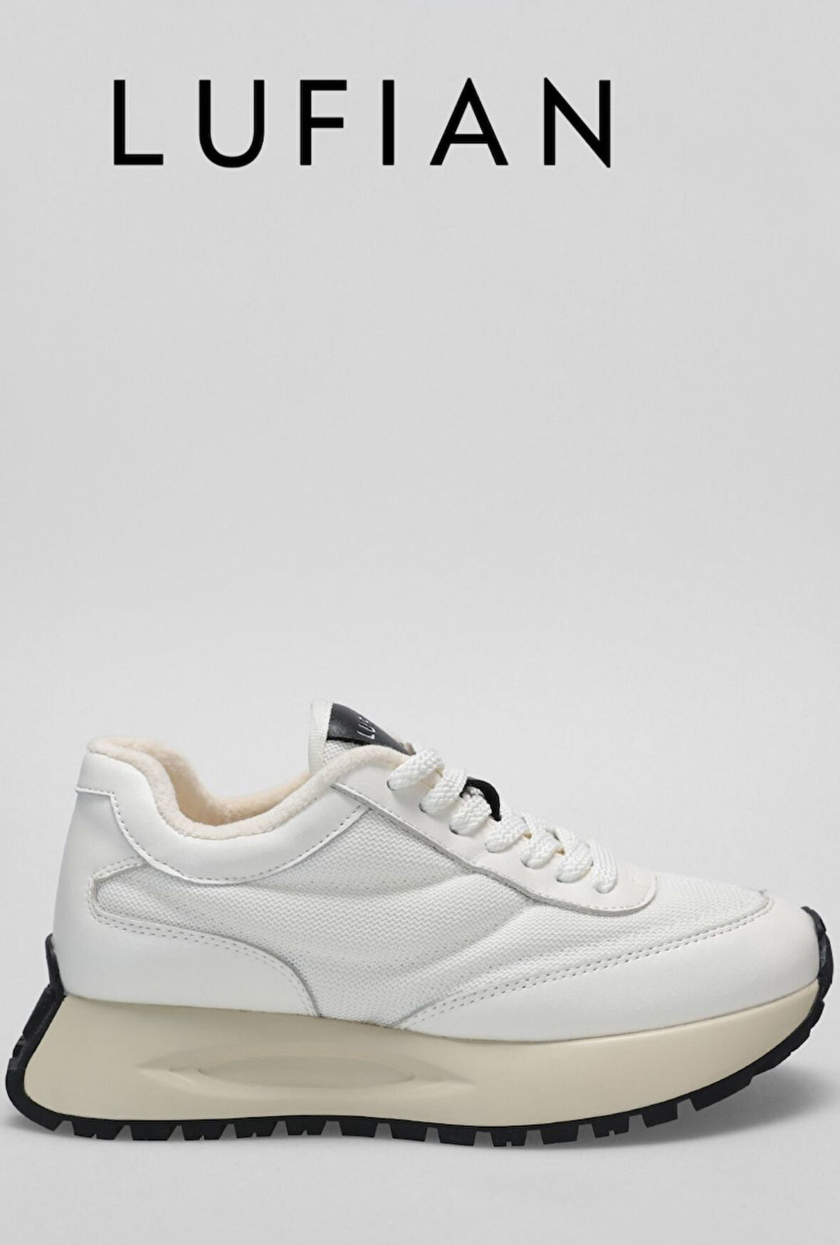 Lufian 122230016 Sia Sneaker Unisex Deri Spor Ayakkabı