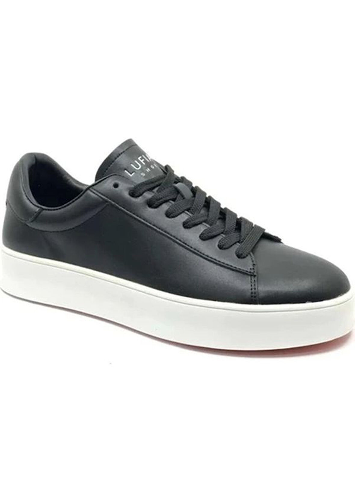 Lufian Anton Sneaker Erkek Deri Ayakkabı Lacivert 111230254