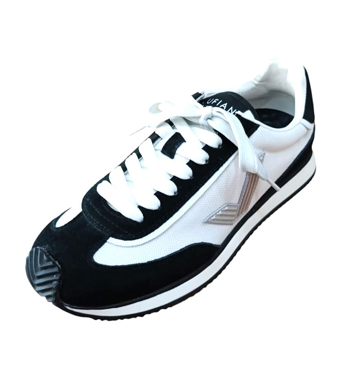 Lufian Gaban Erkek Deri Sneaker Ayakkabı Siyah