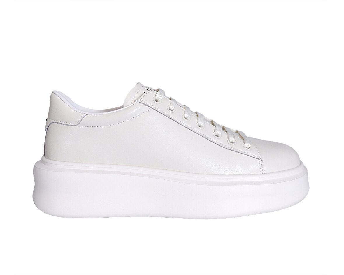 Lufian Gage Deri Erkek Ayakkabi 112230221 Beyaz