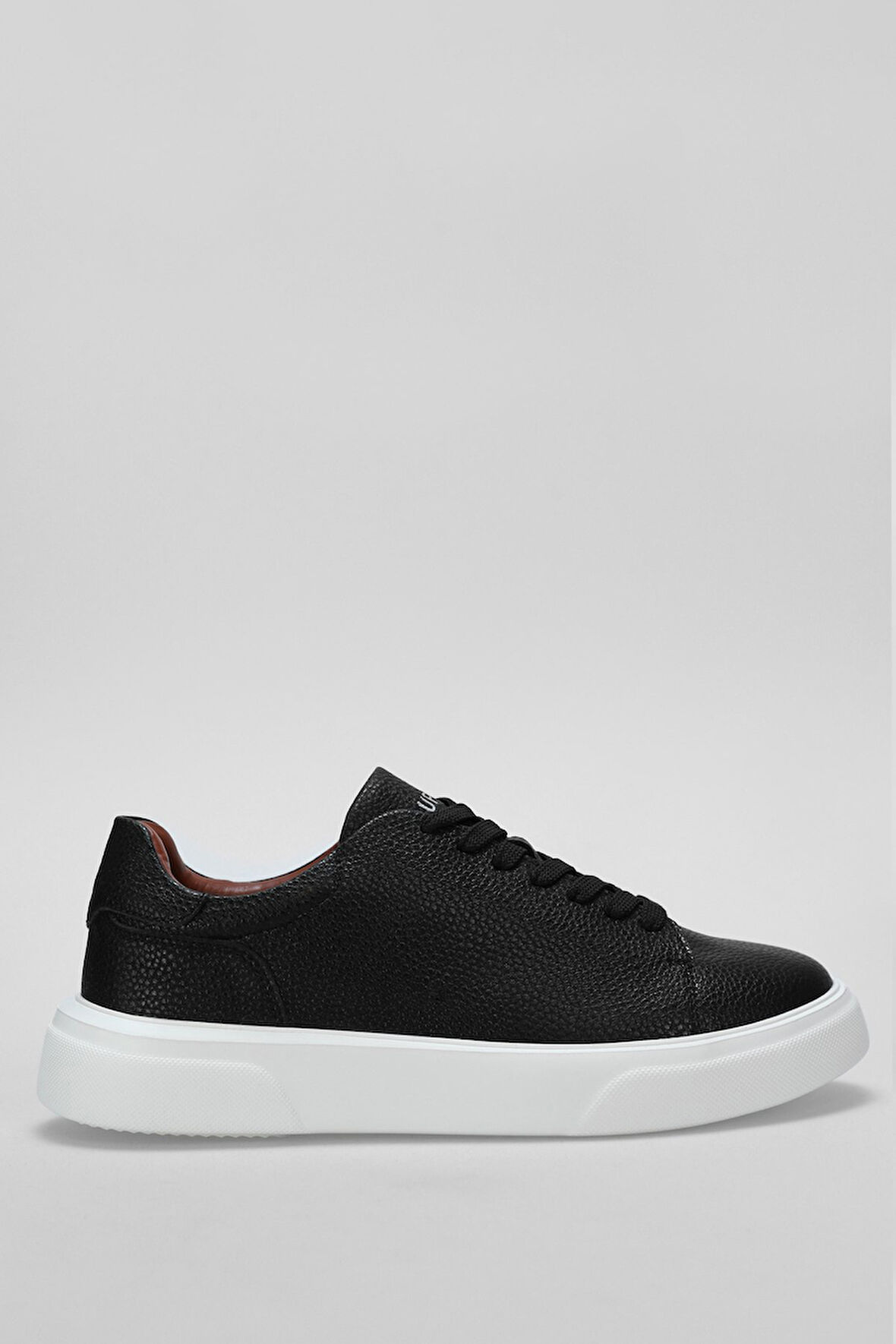 Lufian Erkek Tommy Deri Sneaker Ayakkabı 112230222 Siyah