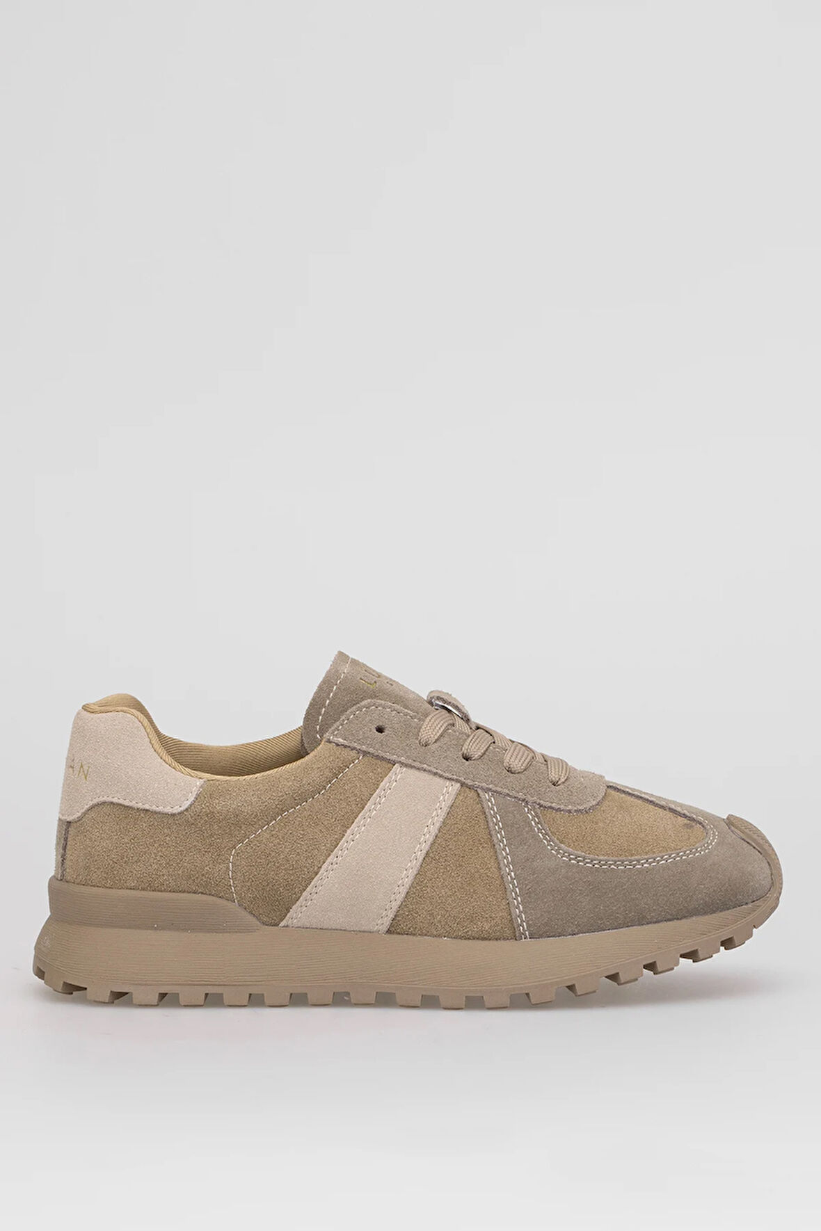 Lufian 122230034 Doris Kadın Hakiki Deri Klasik Sneaker Camel