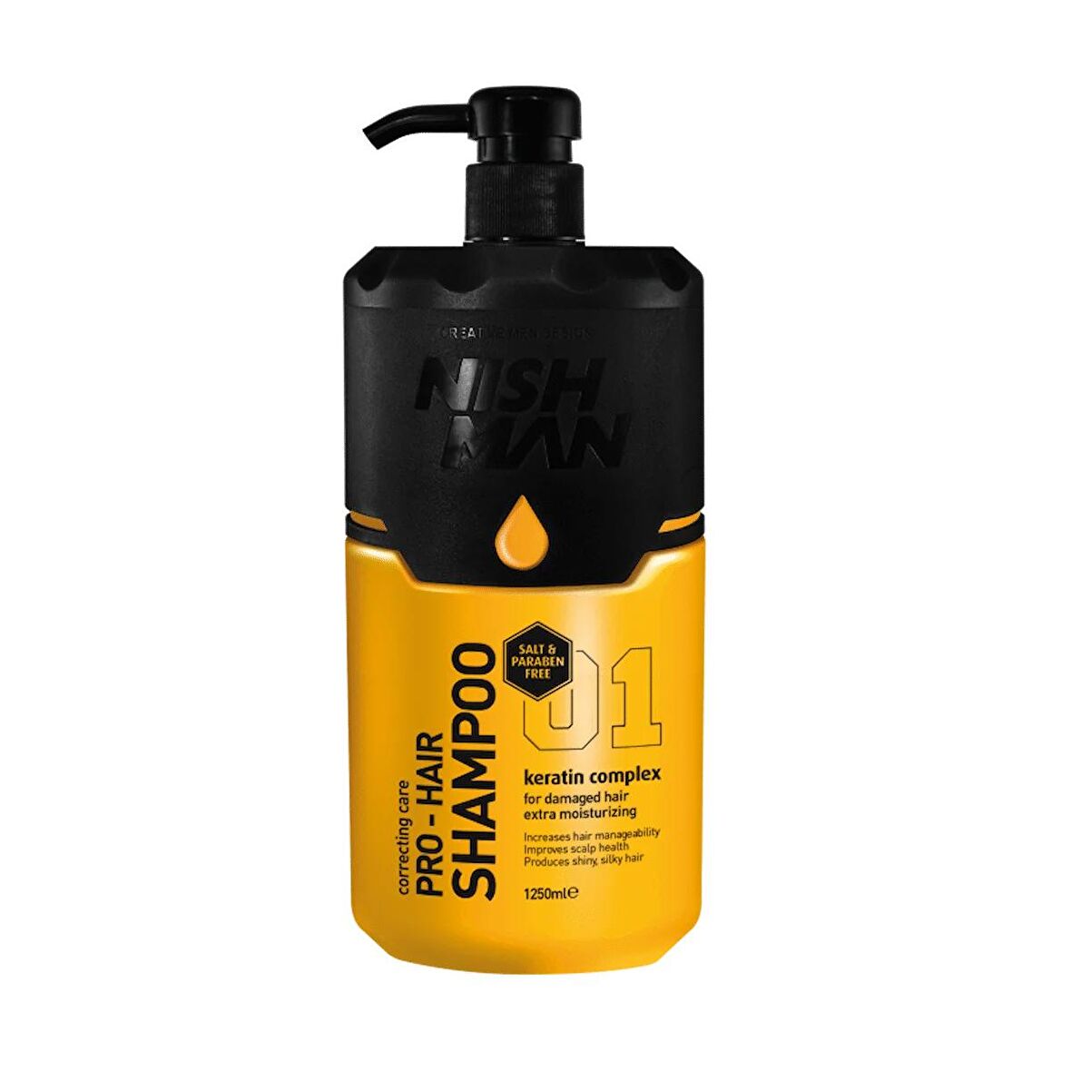 Keratin Complex Tuz Ve Parabensiz / Hacim Özellikli Şampuan 1250 ml