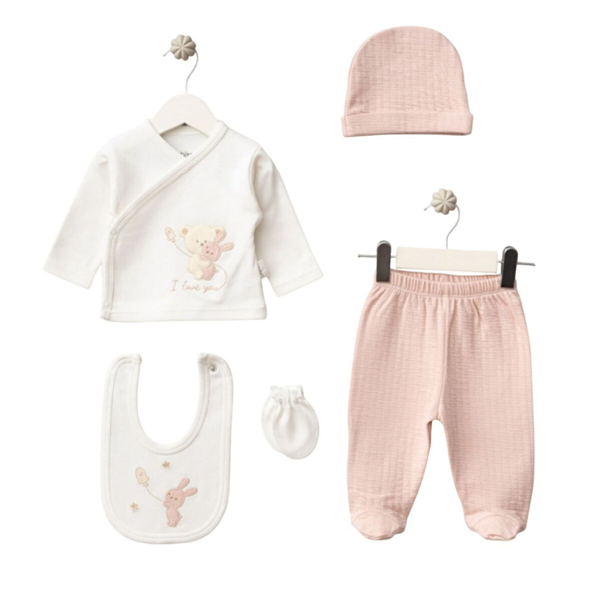 Bebitof 5 Parça Zıbın Takımı 20123