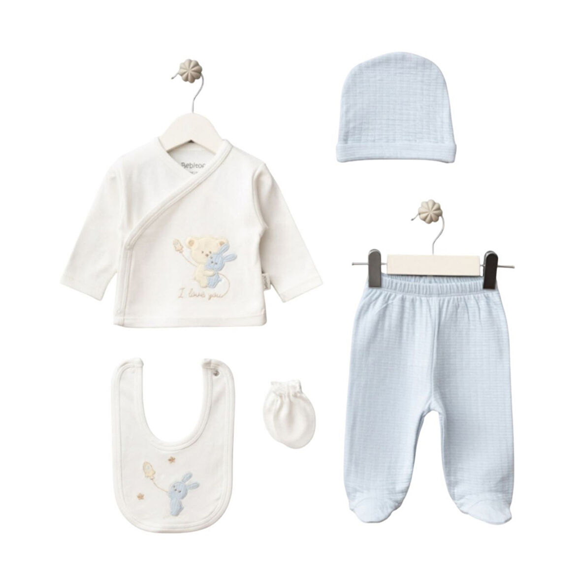 Bebitof 5 Parça Zıbın Takımı 20123