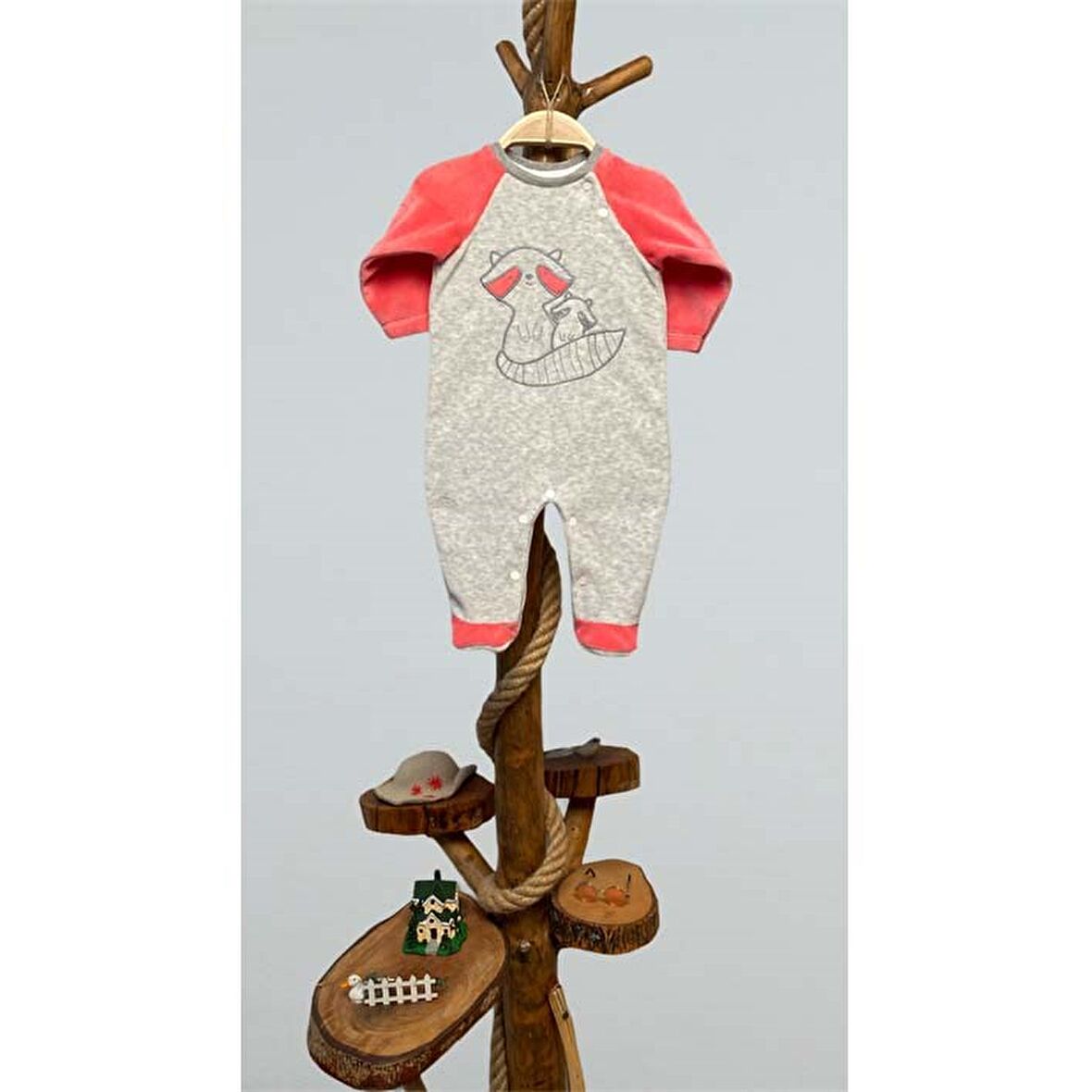 Bebitof  Rakun Kadife Tulum BBTF-701391458