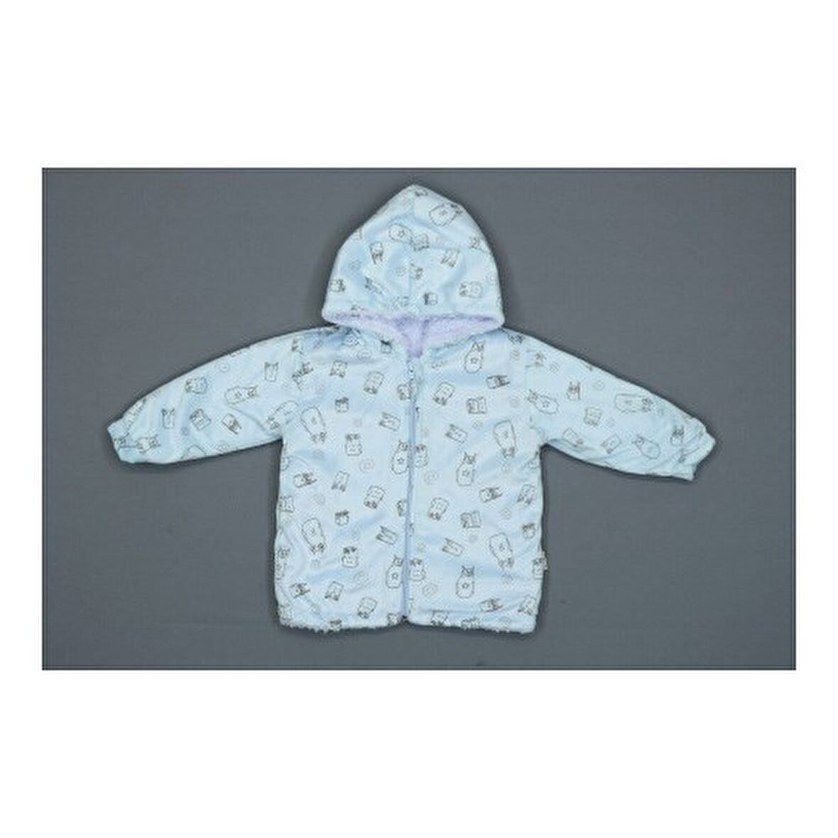 Bebitof Baykuş Desenli Mont BBTF-600241031