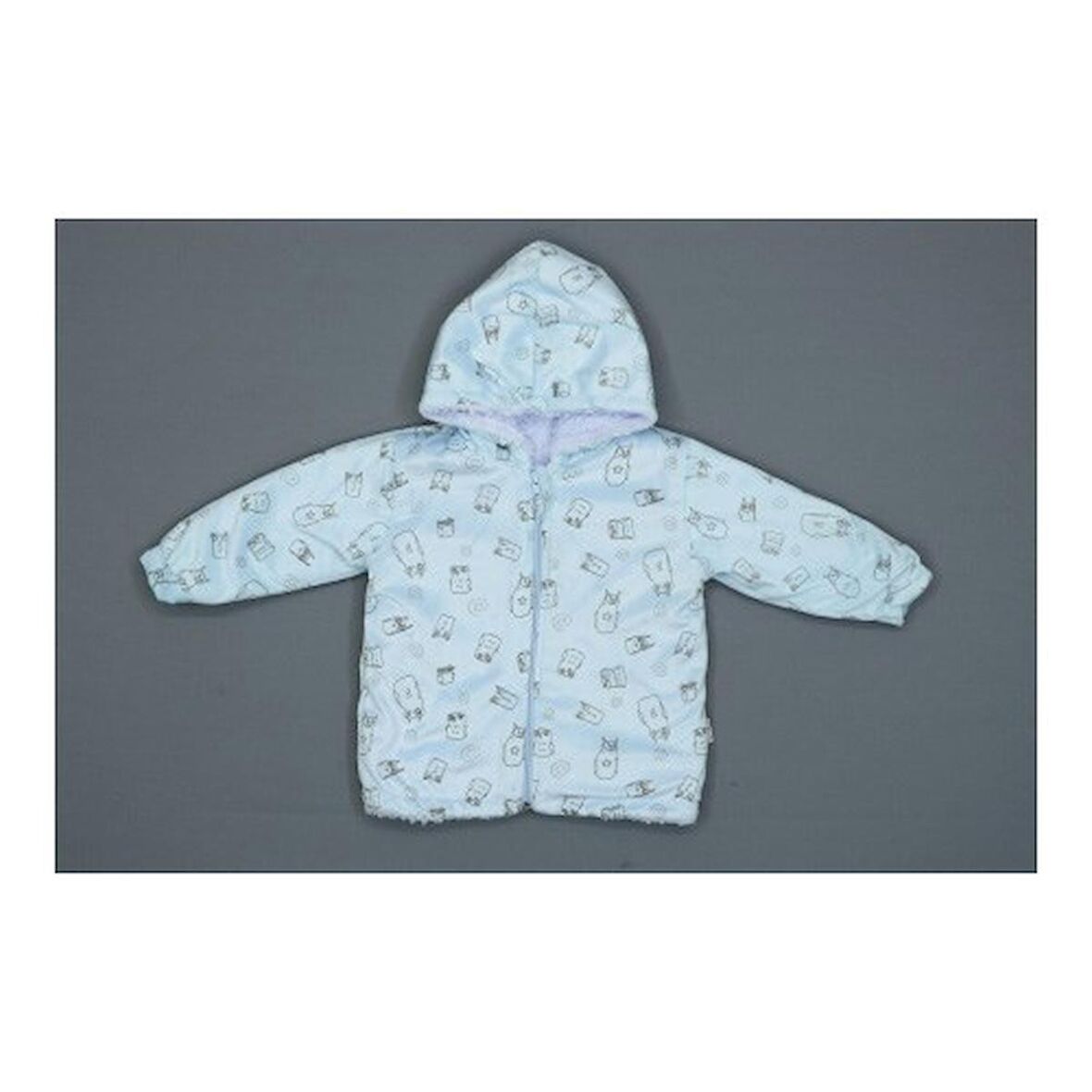 Bebitof Baykuş Desenli Mont BBTF-600241031