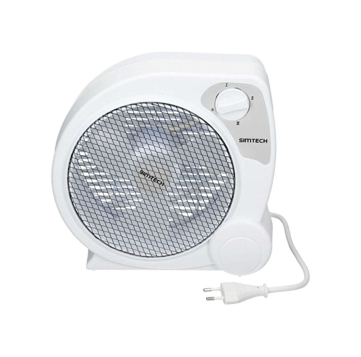Simtech KM-1721 Masaüstü Vantilatör Beyaz