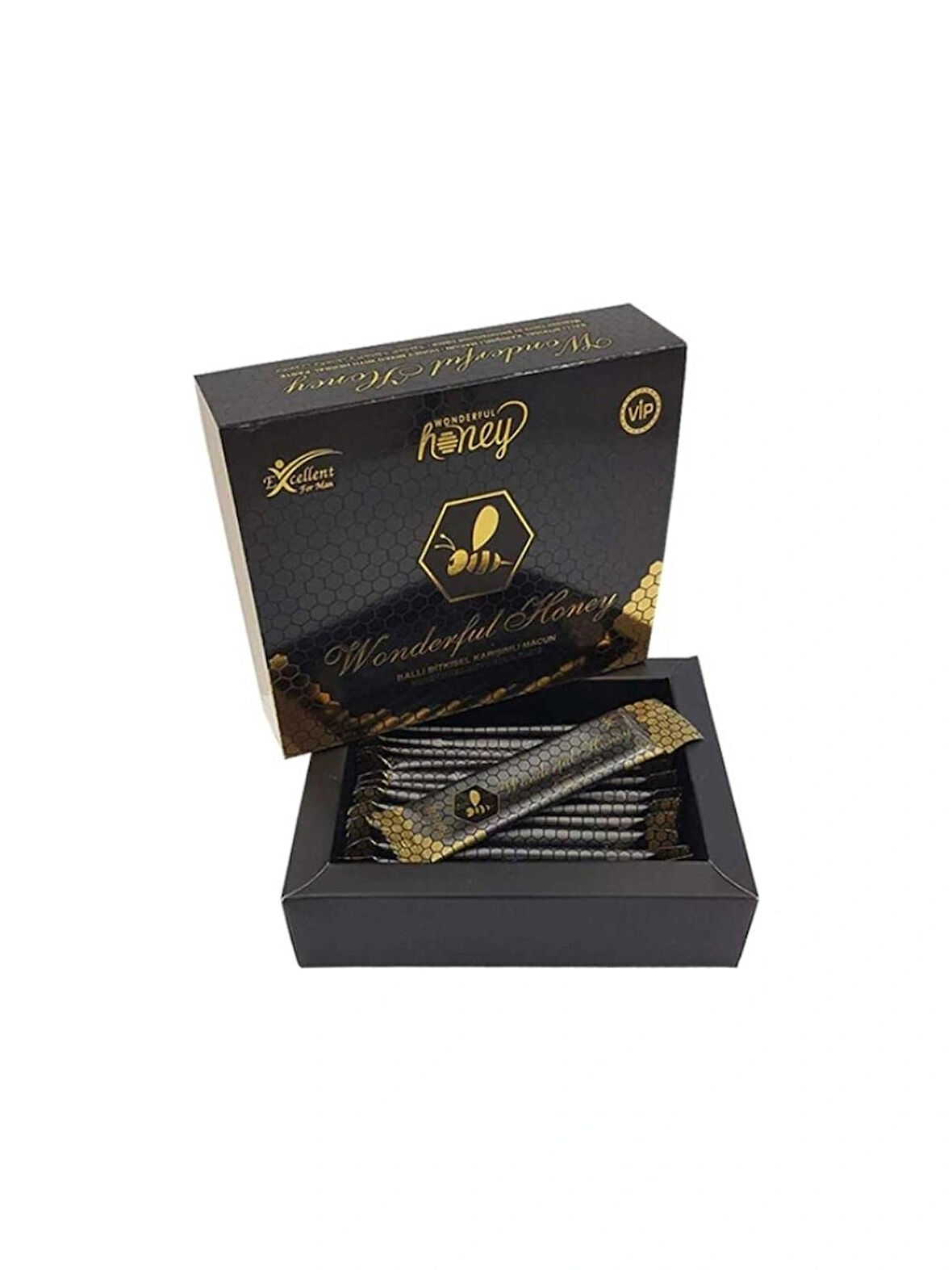 Wonderful Honey Ballı Bitkisel Karışımlı Macun 15 gr x 12 Şaset