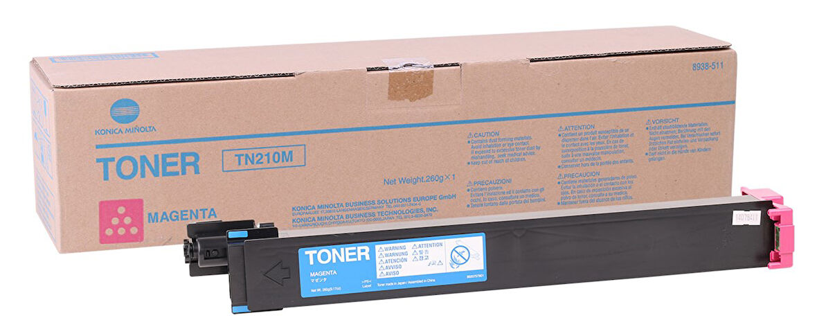 Minolta TN-210 Orjinal Kırmızı Toner Bzhb C-250  C-252  8938511