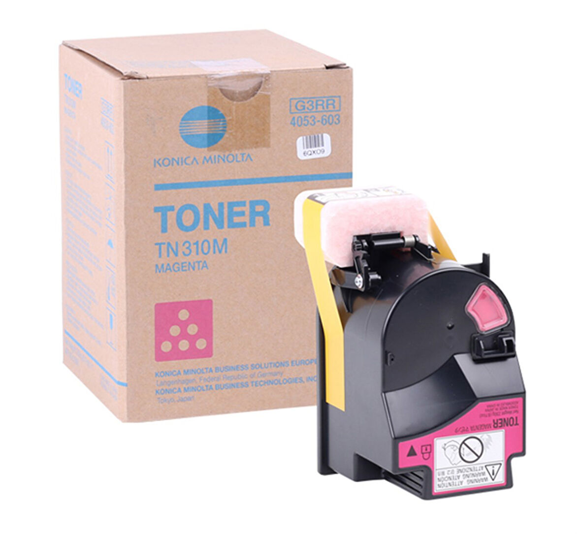 Minolta TN-310 Orjinal Kırmızı Toner Bizhub C-350 C-351 C-450 4053-603