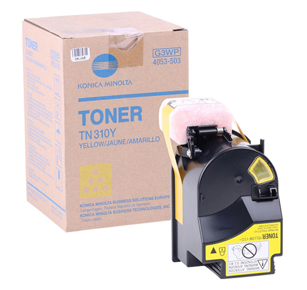 Minolta TN-310 Orjinal Sarı Toner Bizhub C-350 C-351 C-450 4053-503