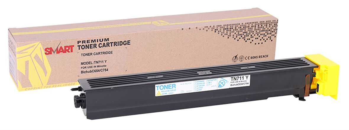 Minolta-Develop TN-711 Smart Sarı Toner Bizhub C-654  C-754