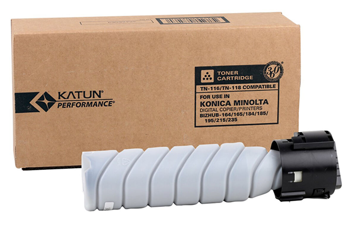 43646-Minolta-Develop TN-116 TN-118 Katun Toner Bizhub 164 165 185 215 225i