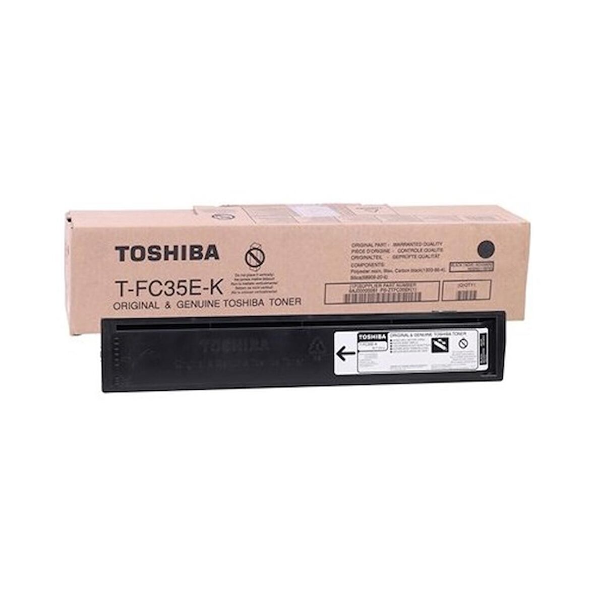 Toshiba T-FC35EK Siyah Spot Orjinal Toner E-Studio 2500C-3500C-3510C 6AJ00000051