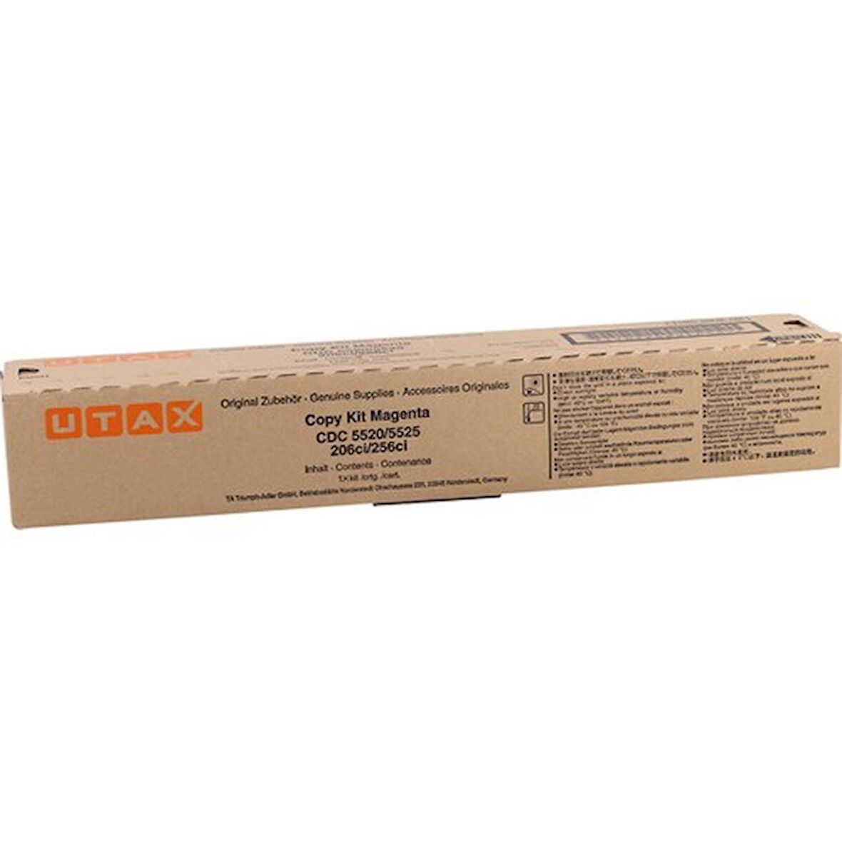Utax Cdc-5520-5525-206Ci-256Ci Triumph Adler Dcc-6520 Kırmızı Spot Orjinal Toner