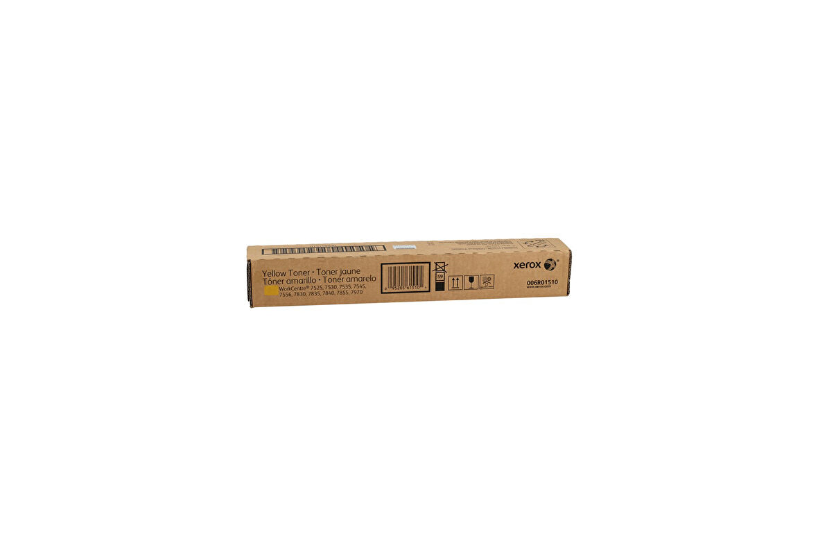 Xerox WC 7525 Orjinal Sarı Toner WC 7545 7530  7535  7545  7556   006R01518