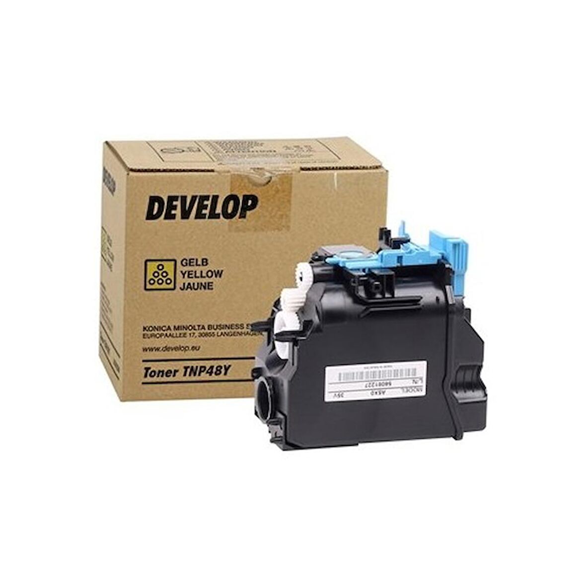 Develop TNP-48 Sarı Spot Orjinal Toner İneo +3350 +3850