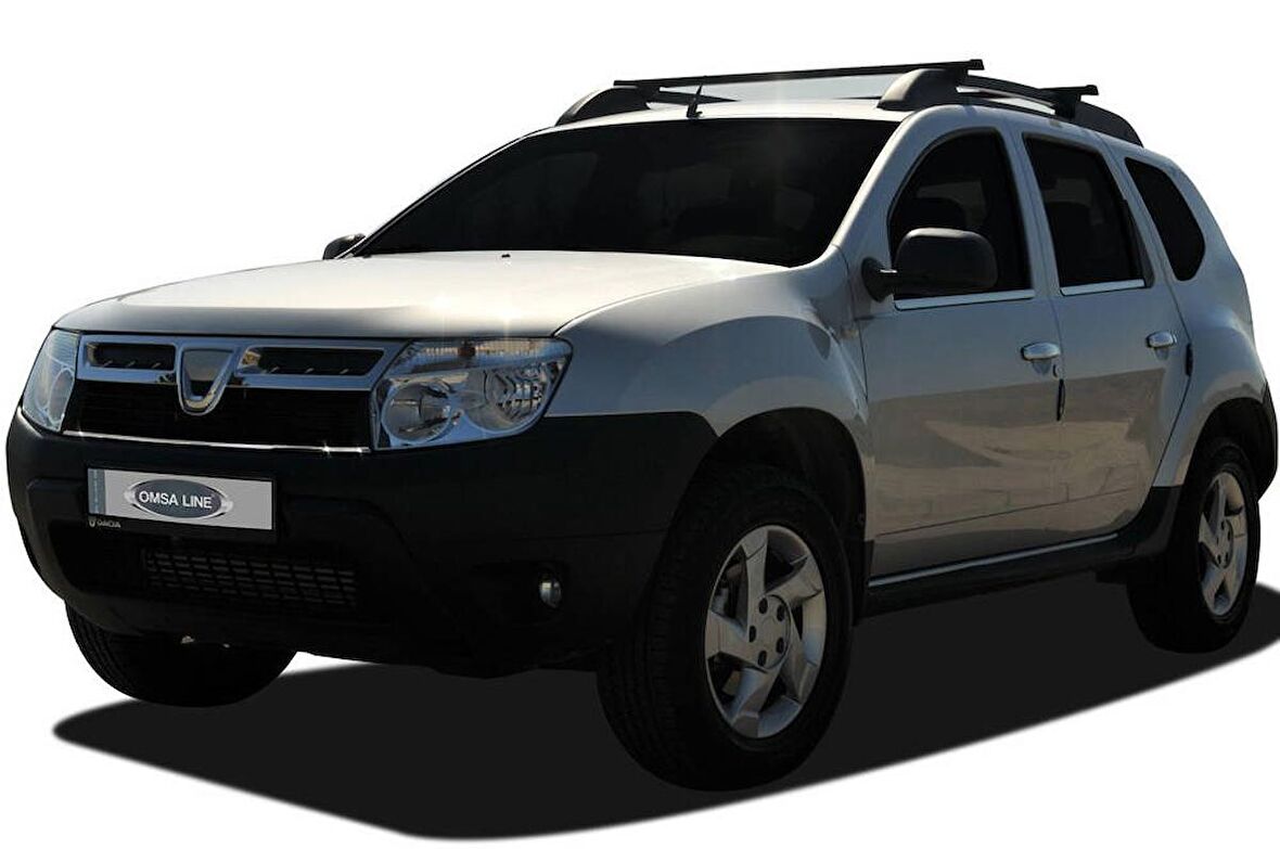 OMSA Dacia Duster Krom Alt Cam Çıtası 4 Parça 2010-2018 Arası