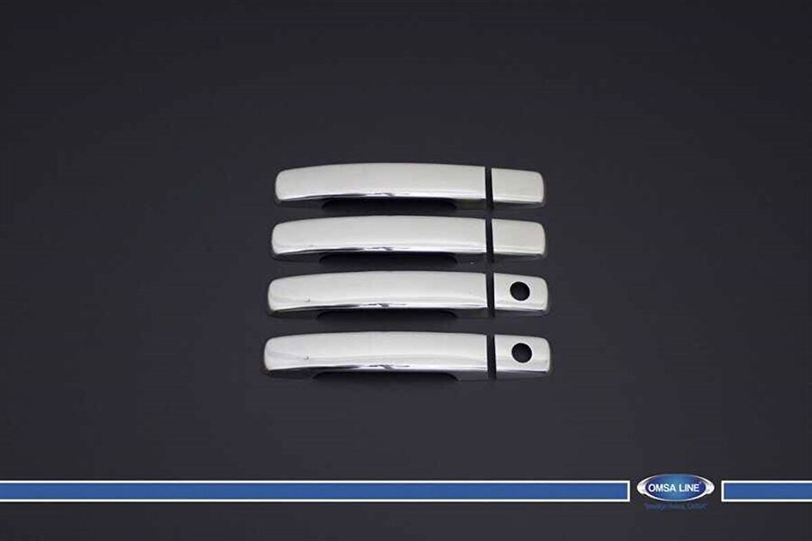 OMSA Nissan Navara Krom Kapı Kolu 4 Kapı Çift Delikli 2006-2015 Arası