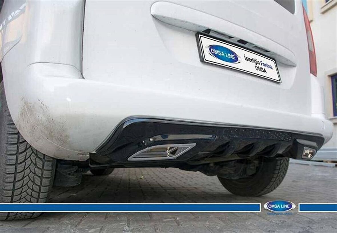 Peugeot Partner Tepee Arka Difüzör 2008-2018 Arası
