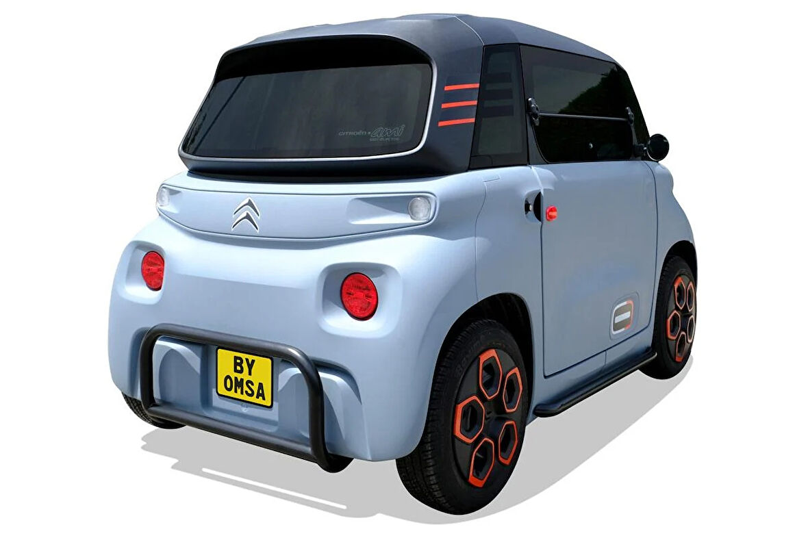 OMSA Citroen Ami Arka Koruma Çap:42 Siyah 2020-2024 Arası