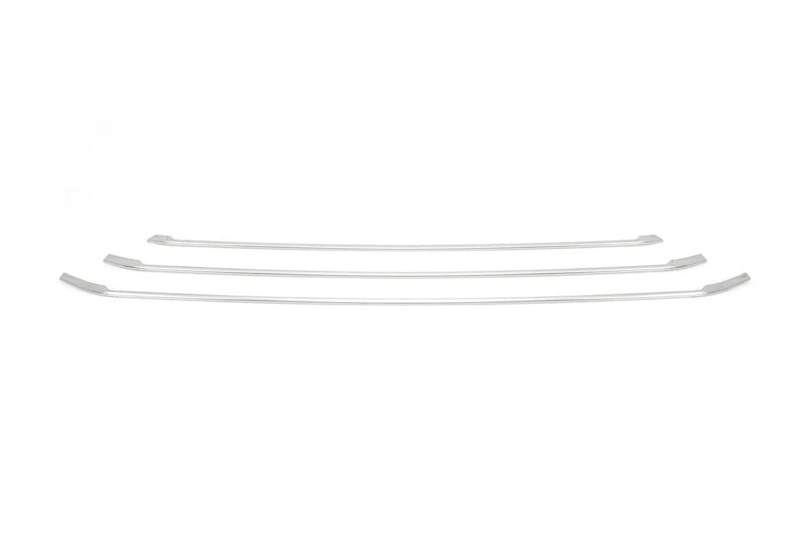 OMSA Renault Express Krom Ön Tampon Alt Çıtası 3 Parça 2021 ve Sonrası