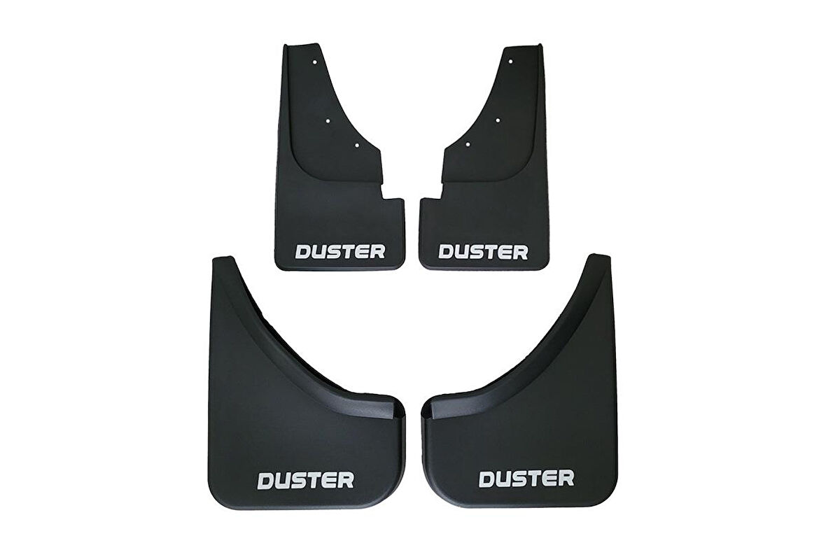 Dacia Duster ile uyumlu Ön-Arka Paçalık Tozluk Set Orijinal Yazılı 4 Adet 2009-2017 Arası