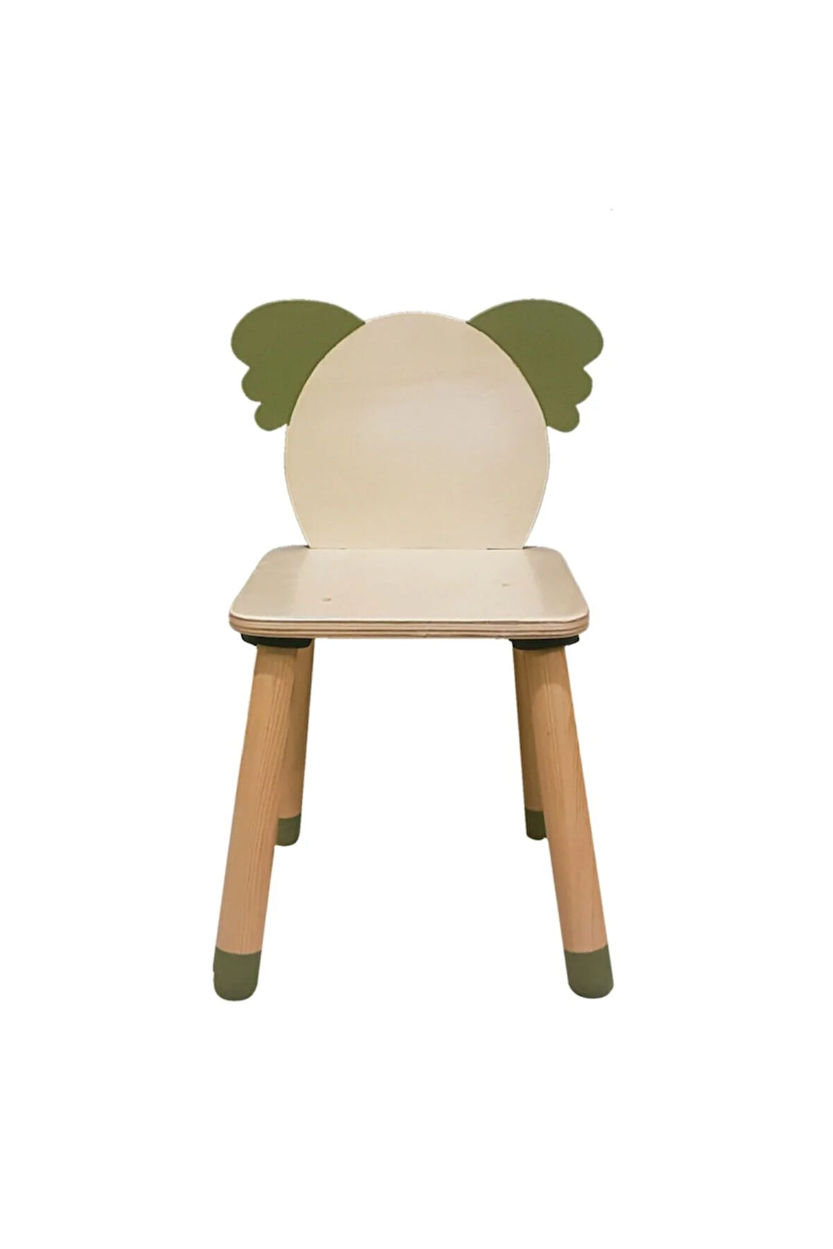 Wood & Joy Doğal Ahşap Renkli Çocuk Sandalye Koala