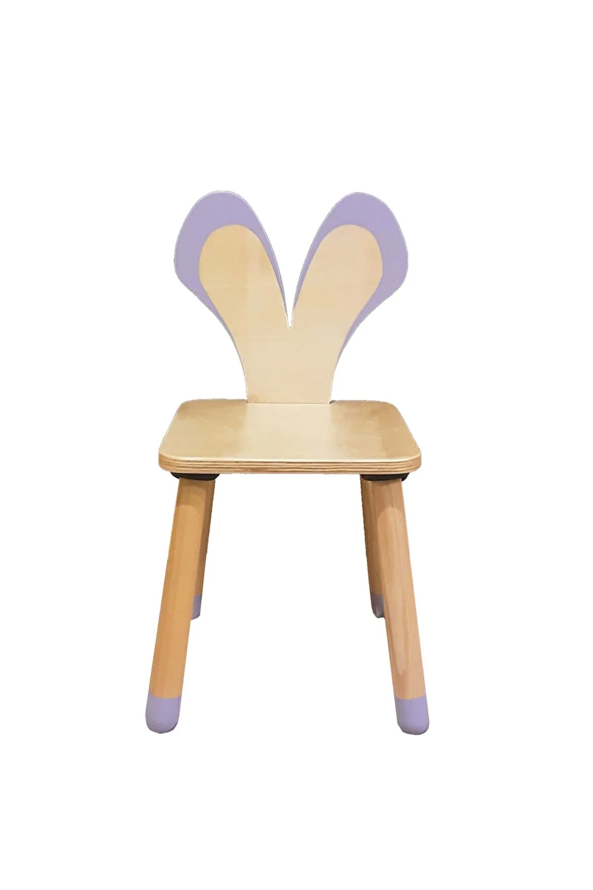 Wood & Joy Doğal Ahşap Renkli Çocuk Sandalye Fare