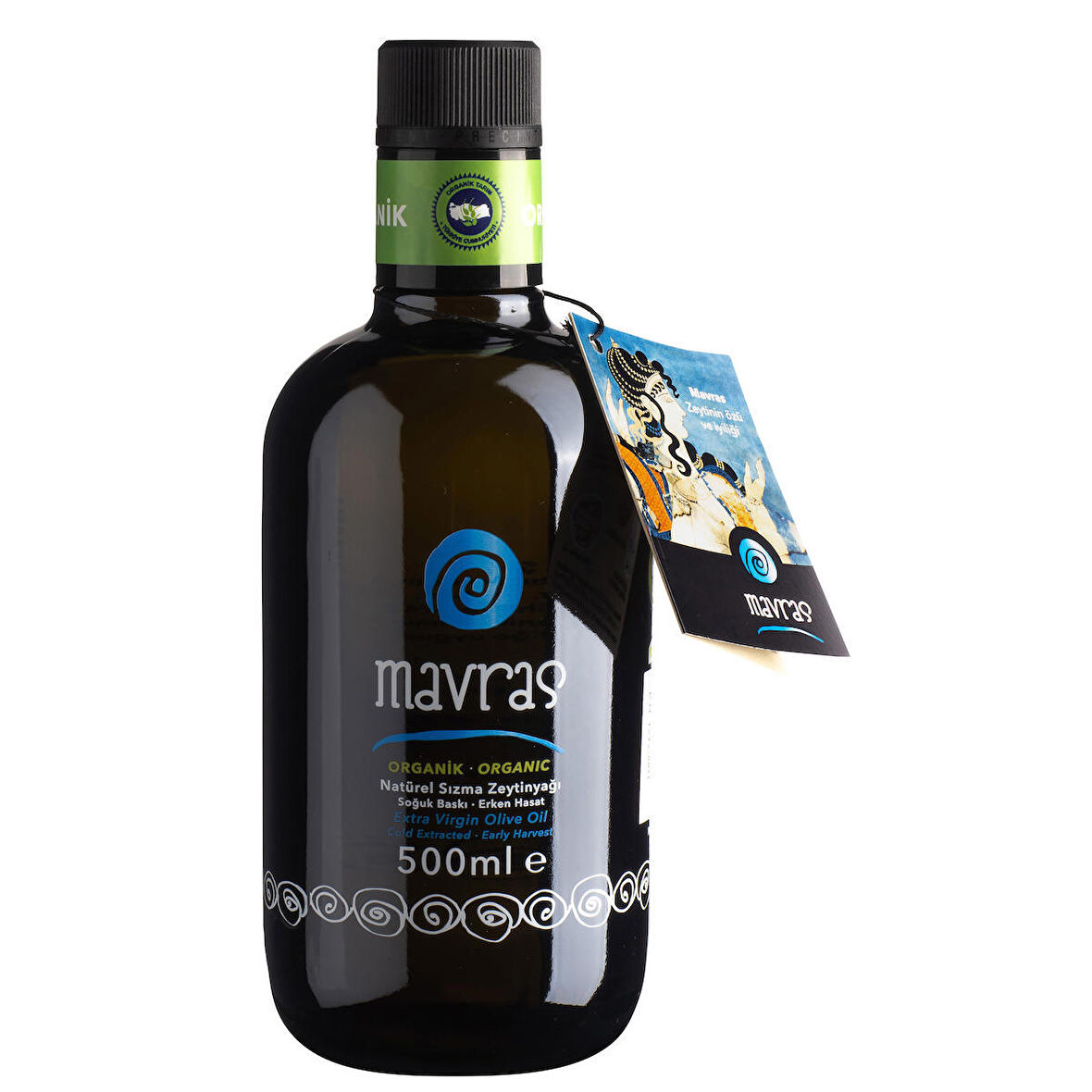 Mavras Organik Erken Hasat Natürel Sızma Zeytinyağı 500ml