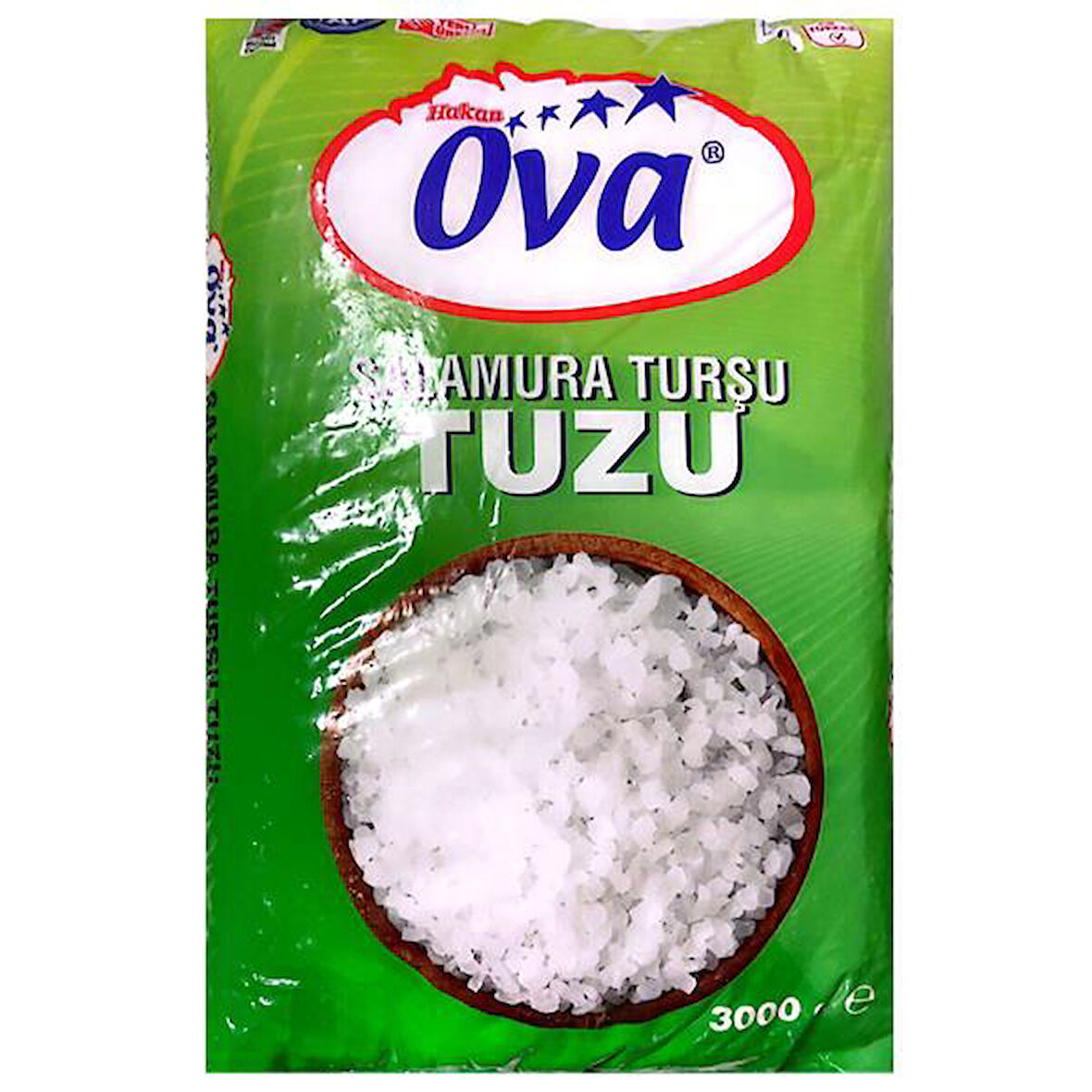 OVA TUZ İRİ SALAMURA 3000 GR X 5 ADET