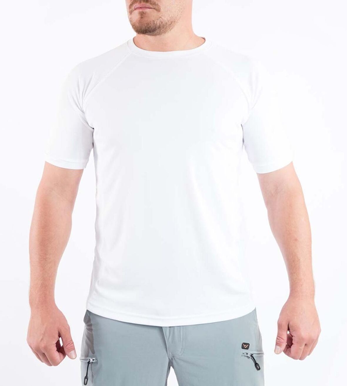 Outdoor T-shirt Günlük Pamuklu Basic Erkek BRETHIN01