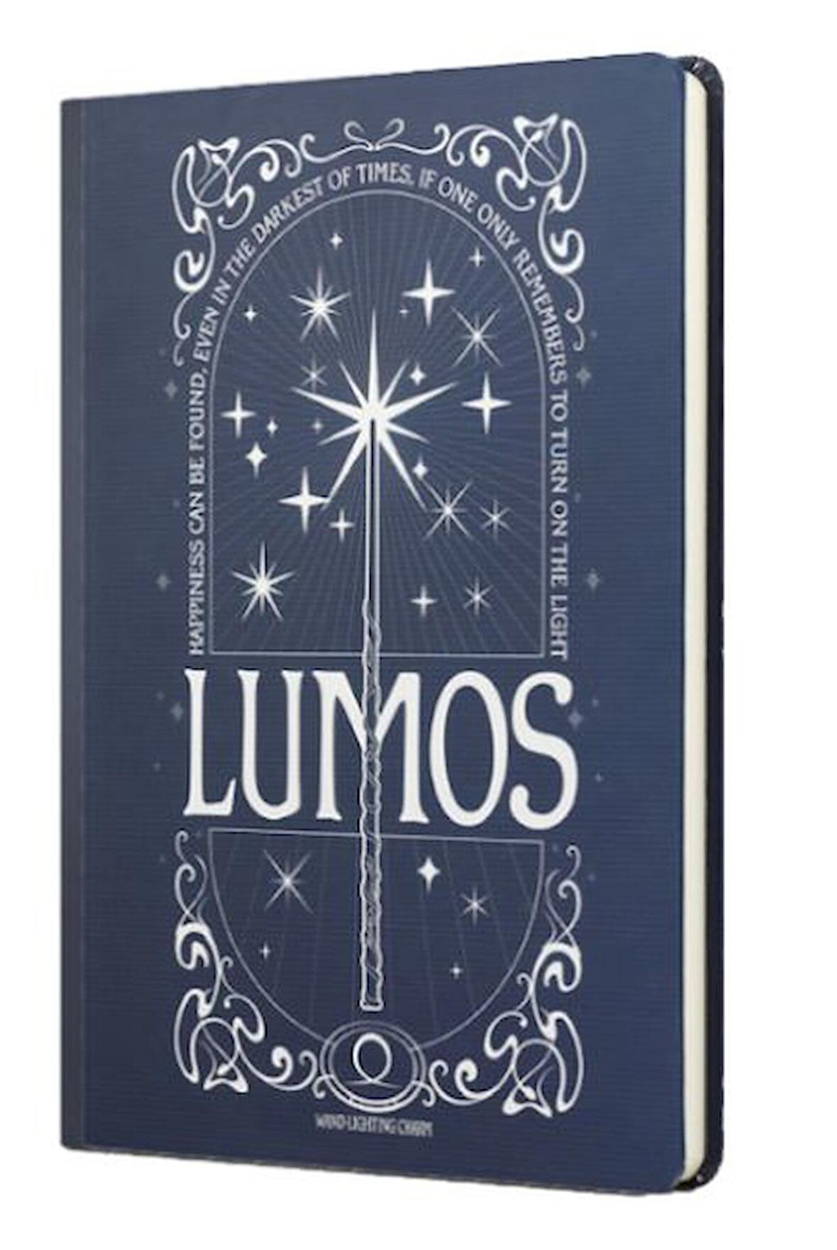 Harry Potter Lumos Sert Kapak Butik Defter