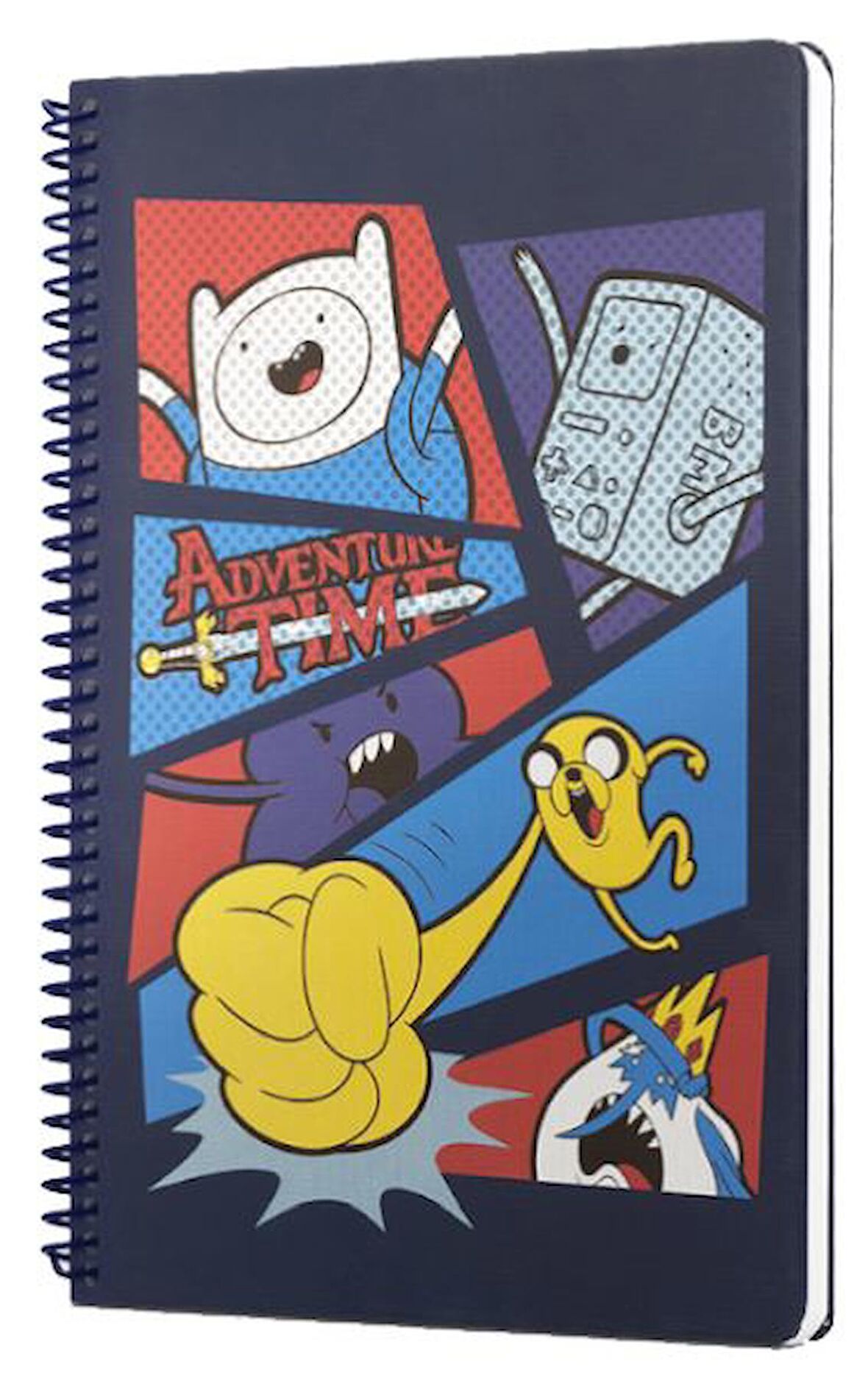 Adventure Time Spiralli Defter Lacivert