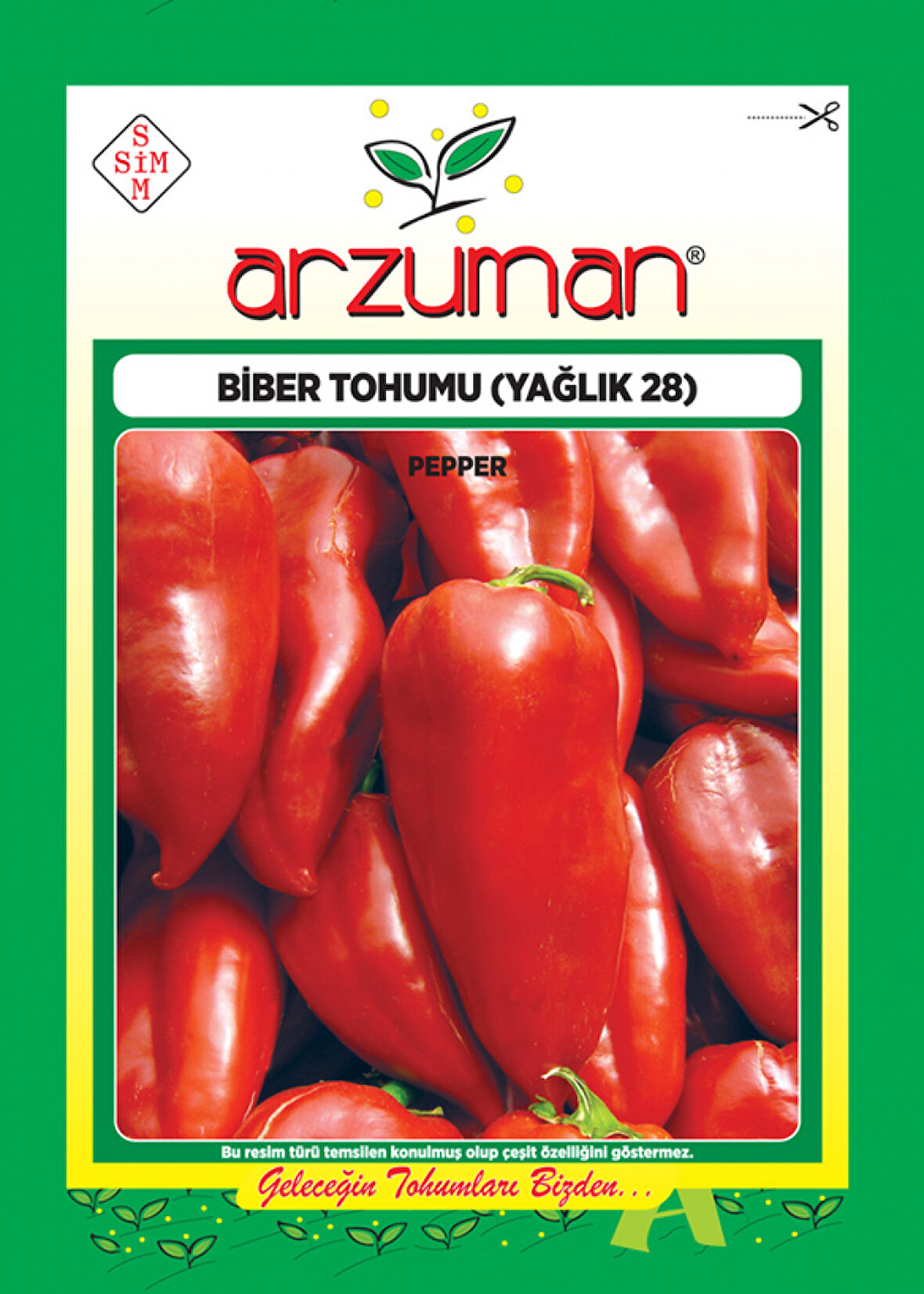 SALCALIK ,KÖZLEMELİK,KONSERVELİK KAPYA BİBER TOHUMU(10 GR)