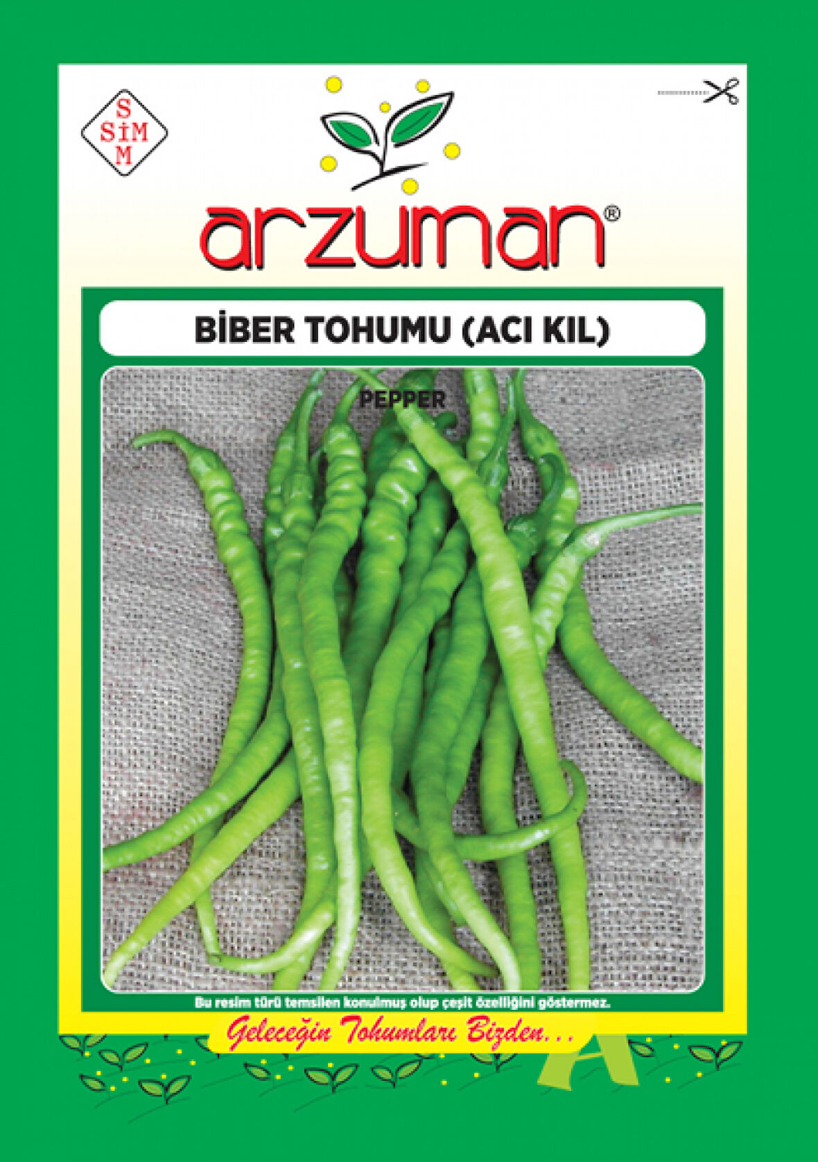 BİBER ACI KIL  TOHUMU (10 GR)