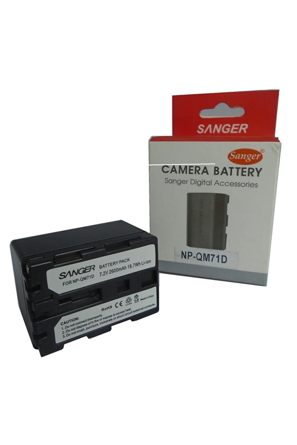 Sony Np-qm71 Kamera Bataryası, Pil