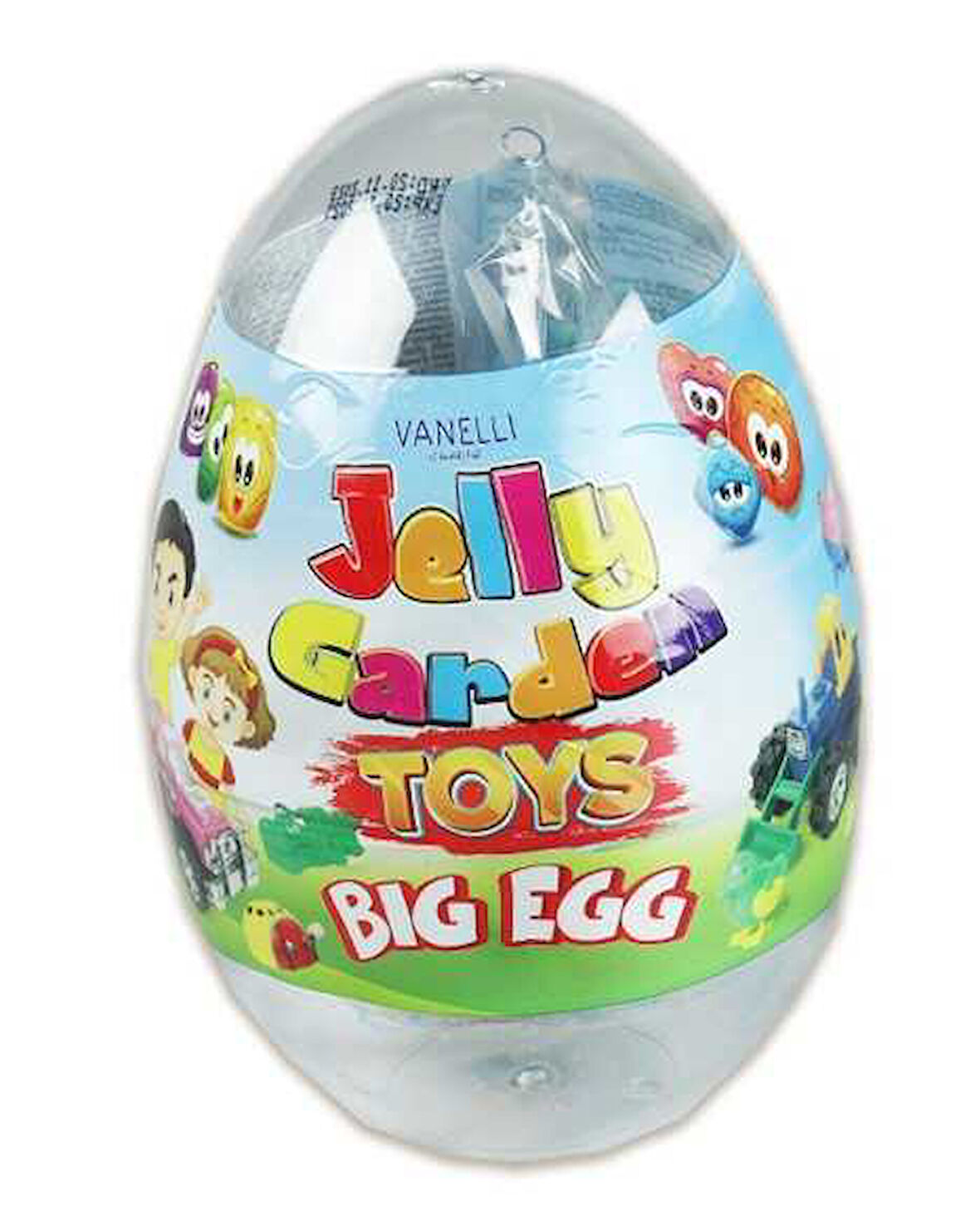Vanelli Jelly Garden Oyuncak Yumurta 20 Gr. (1 Adet)