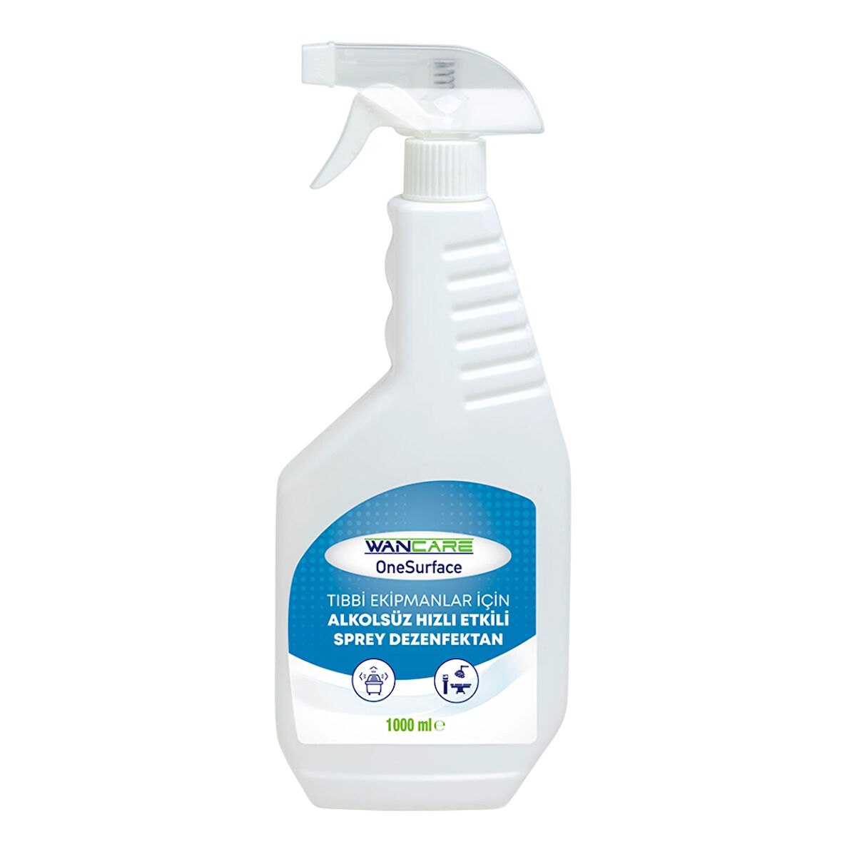 Wancare Tıbbi Ekipmanlar İçin Alkolsüz Sprey Dezenfektan 1 Lt