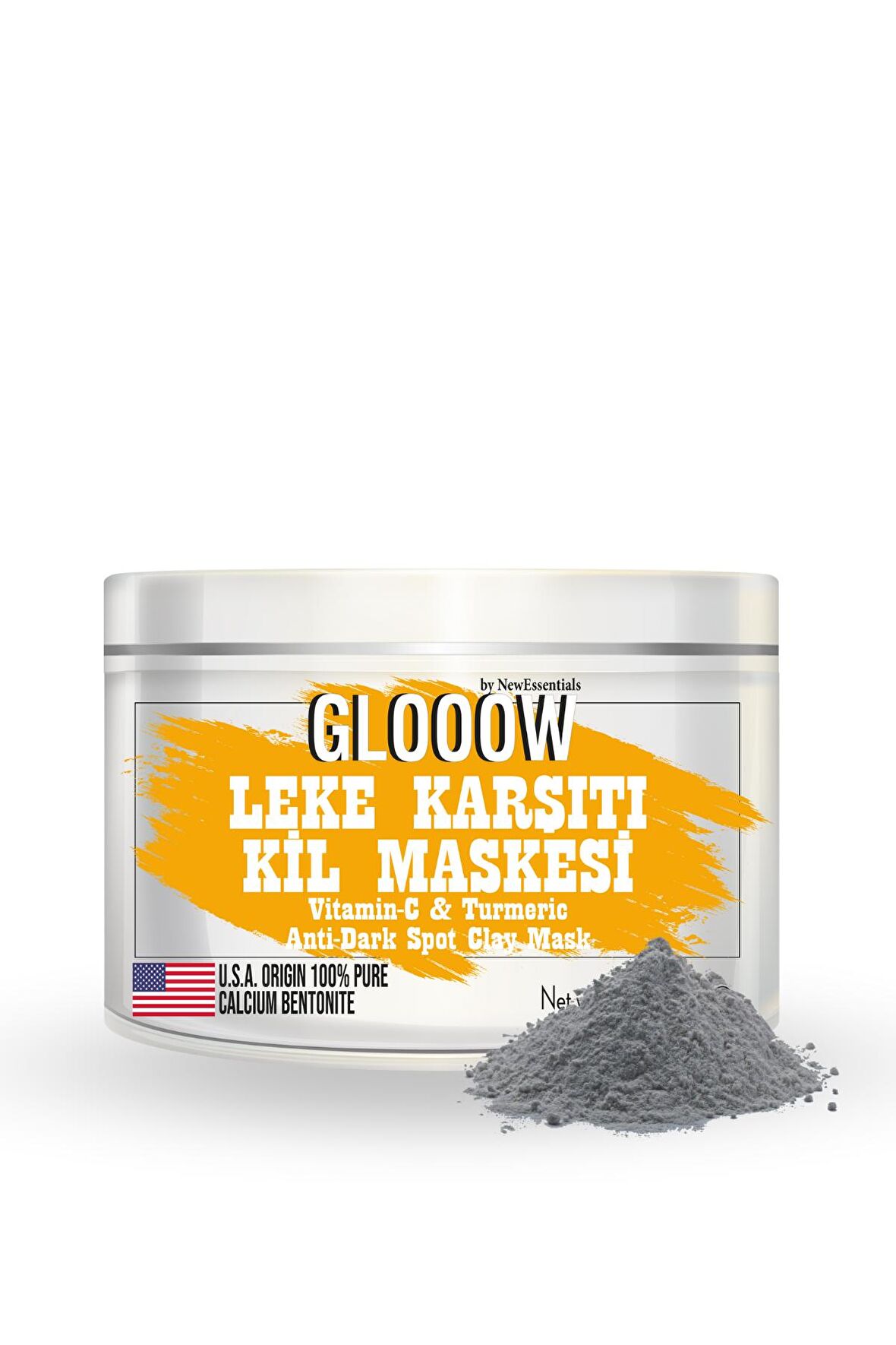 Glooow Leke Karşıtı Kil Maskesi 125 gr