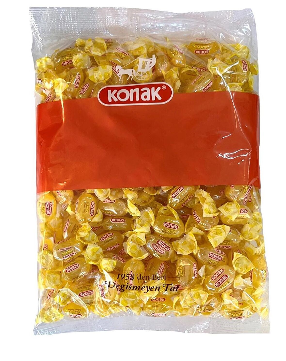 Konak Limon Dolgulu Bonbon Şeker 1 KG