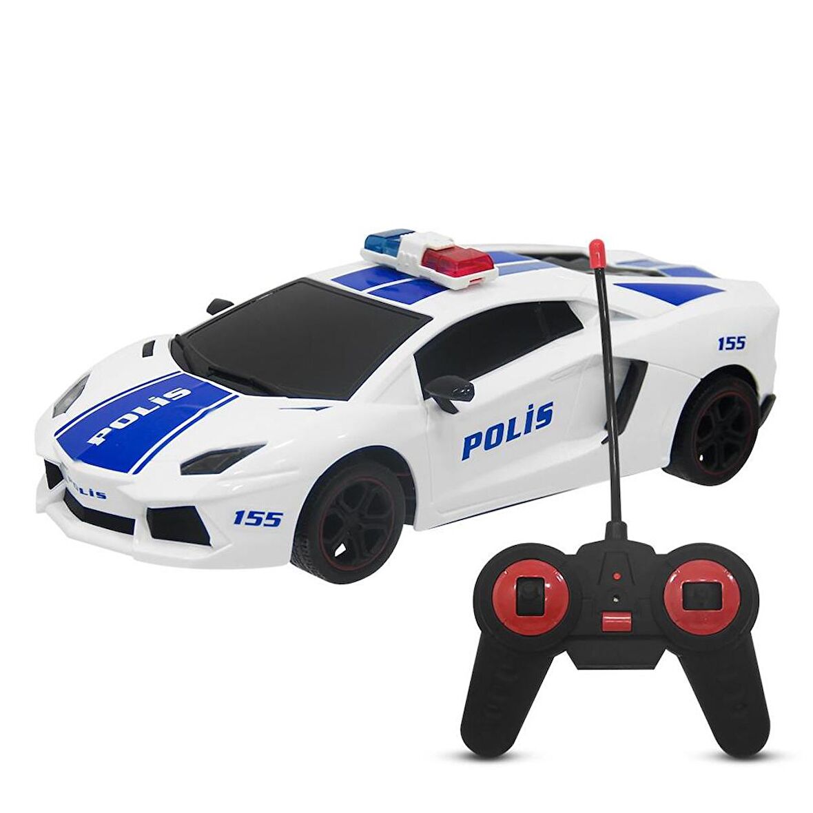 Uzaktan Kumandalı Usb Şarjlı  Polis Arabası toy-08