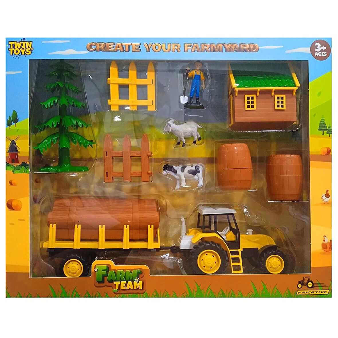 Toysan Çiftlik Seti Toy-61