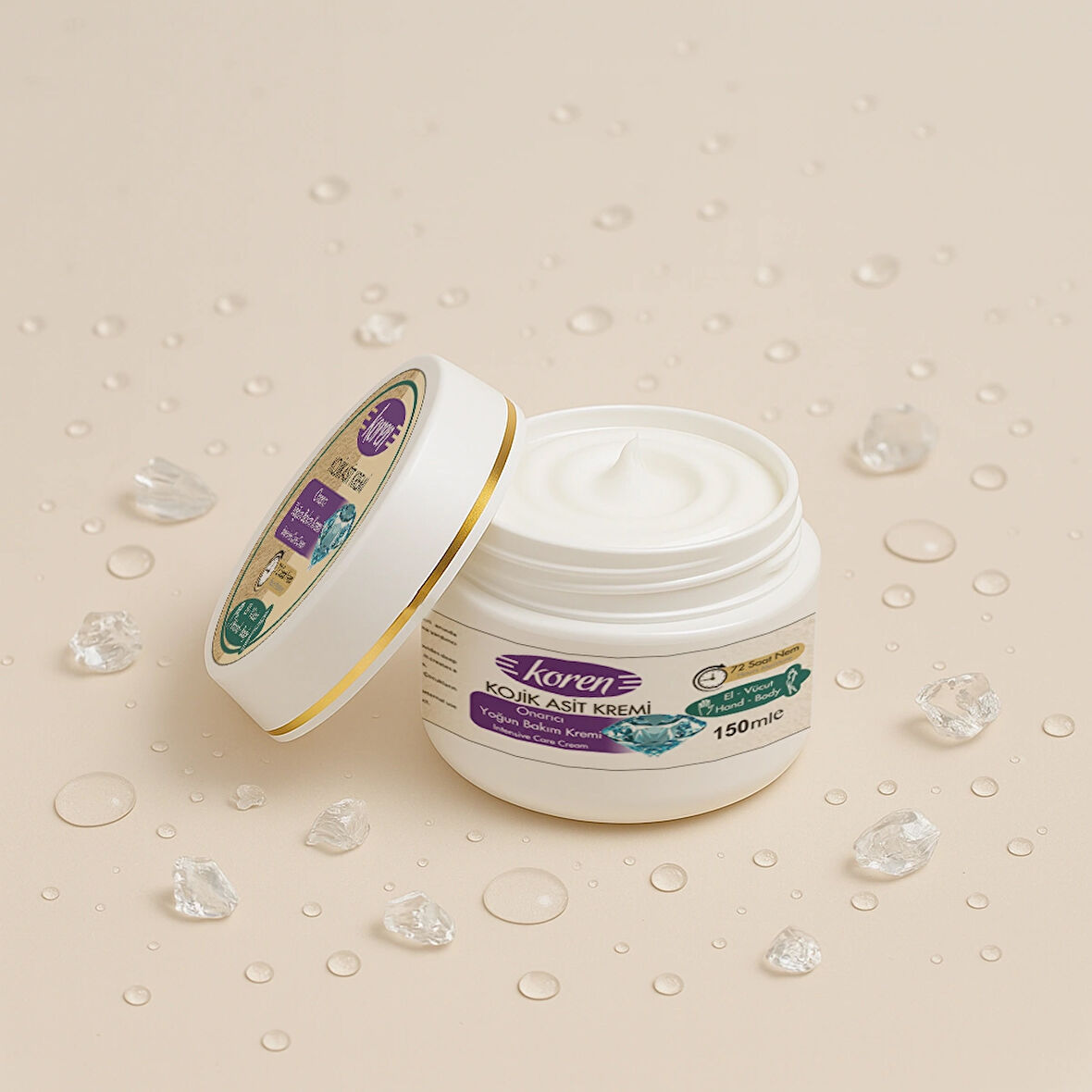 KOREN Kojik Asit Leke Karşıtı ve Aydınlatıcı Krem 150 ml