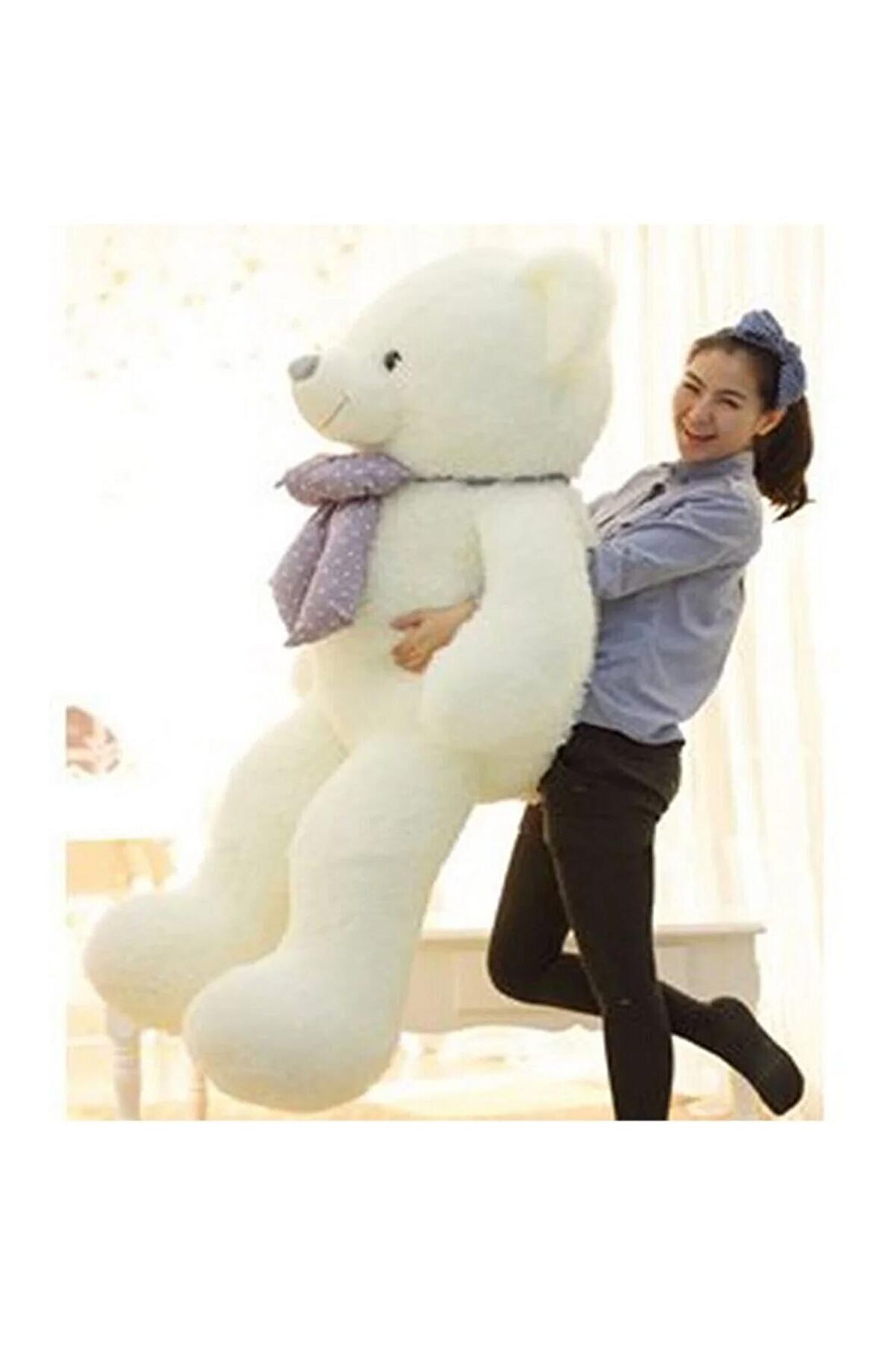 Legosh 140 Cm Papyonlu Büyük Ayıcık (%100 YERLİ)
